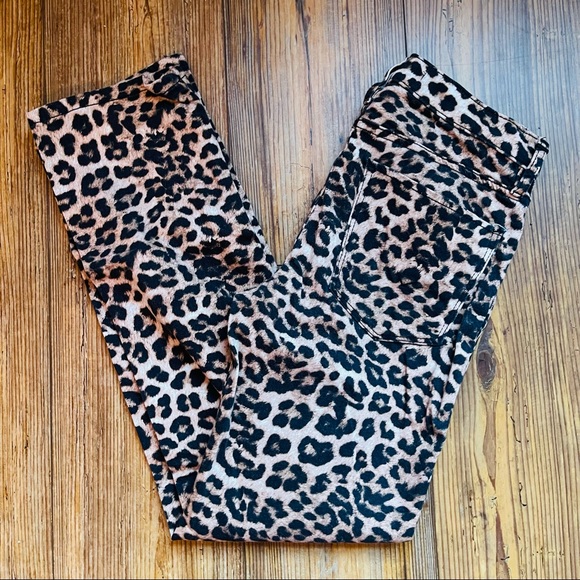 HUDSON JEANS- Nico leopard pants, 26 - Picture 5 of 6